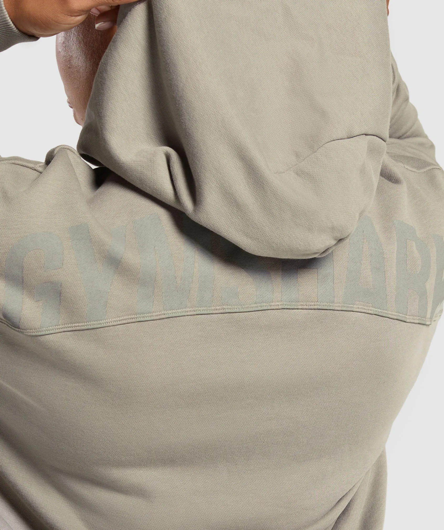 DAMES Gymshark Bedekkende Sportkleding|Sportjacks*Power Oversized Zip Hoodie