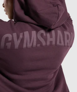 DAMES Gymshark Bedekkende Sportkleding|Sportjacks*Power Oversized Zip Hoodie