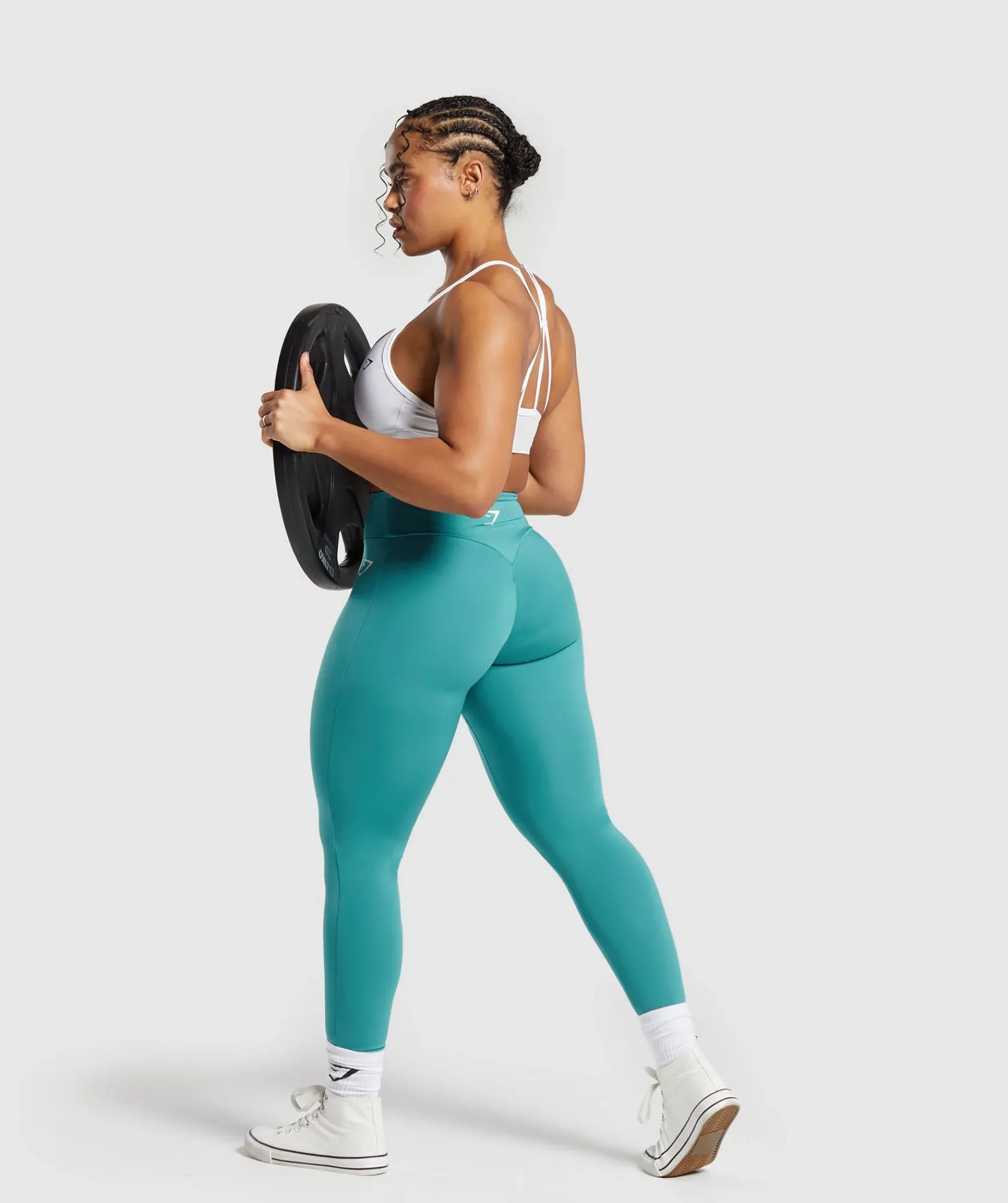 DAMES Gymshark Leggings|Scrunch Bum Leggings*Power Regular Leggings