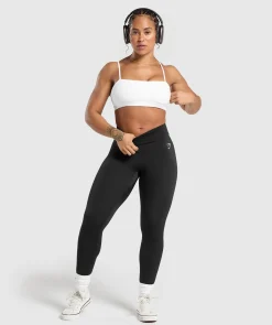 DAMES Gymshark Leggings|Zwarte Leggings*Power Short Leggings