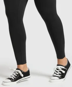 DAMES Gymshark Leggings|Zwarte Leggings*Power Short Leggings