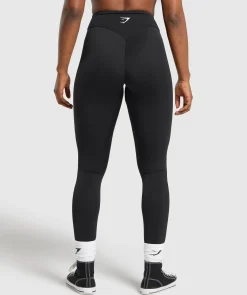 DAMES Gymshark Leggings|Zwarte Leggings*Power Tall Leggings