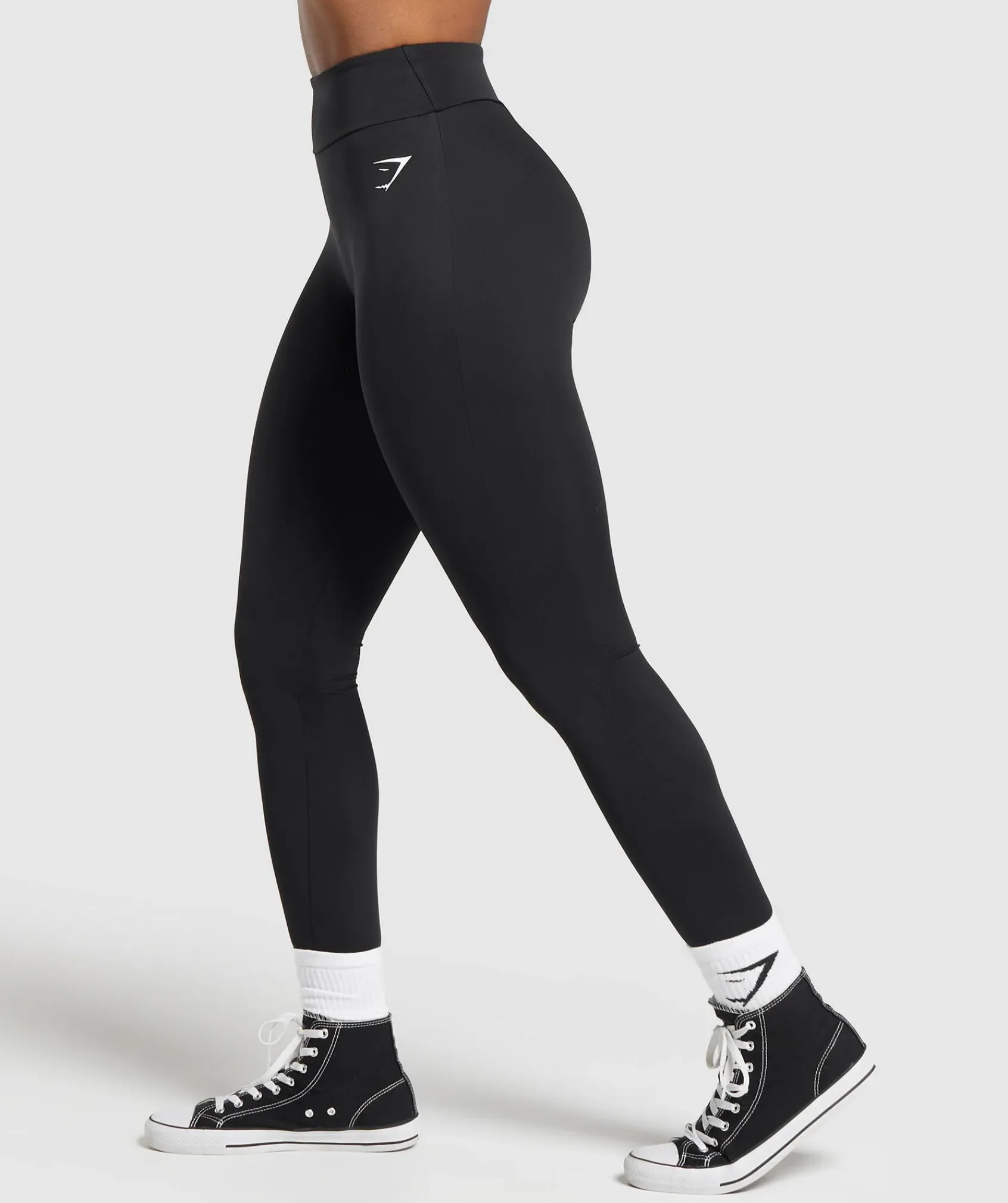 DAMES Gymshark Leggings|Zwarte Leggings*Power Tall Leggings