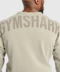Heren Gymshark Hoodies & Truien*Power Washed Crew