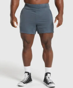 Heren Gymshark Shorts*Power Washed 5" Shorts