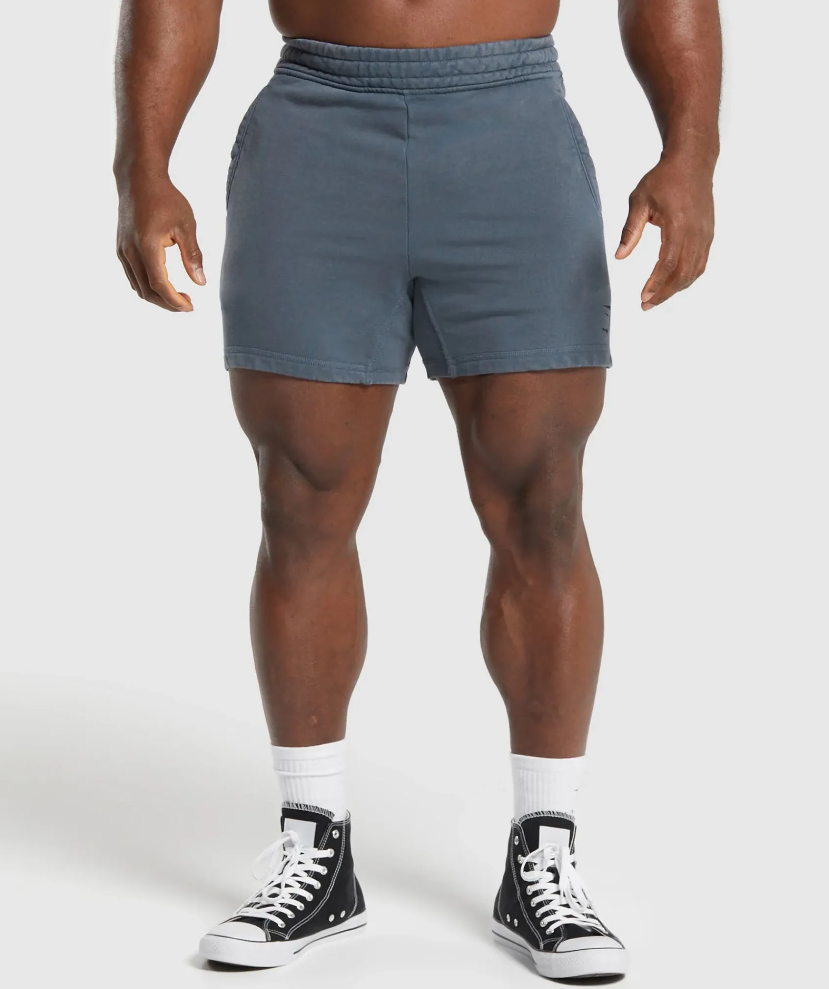 Heren Gymshark Shorts*Power Washed 5" Shorts