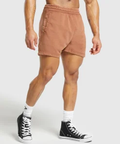 Heren Gymshark Shorts*Power Washed 5" Shorts