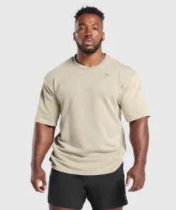 Heren Gymshark Hoodies & Truien|T-shirts*Power Washed Short Sleeve Crew
