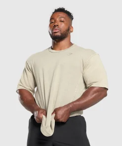 Heren Gymshark Hoodies & Truien|T-shirts*Power Washed Short Sleeve Crew
