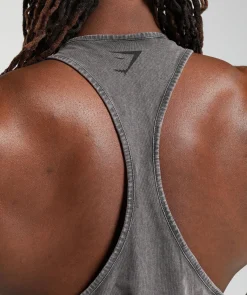 Heren Gymshark Stringers|T-shirts*Power Washed Stringer