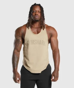 Heren Gymshark Stringers|T-shirts*Power Washed Stringer