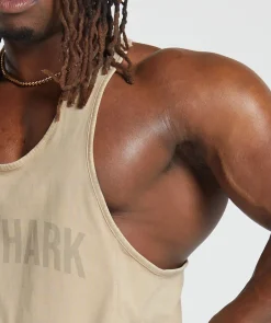 Heren Gymshark Stringers|T-shirts*Power Washed Stringer