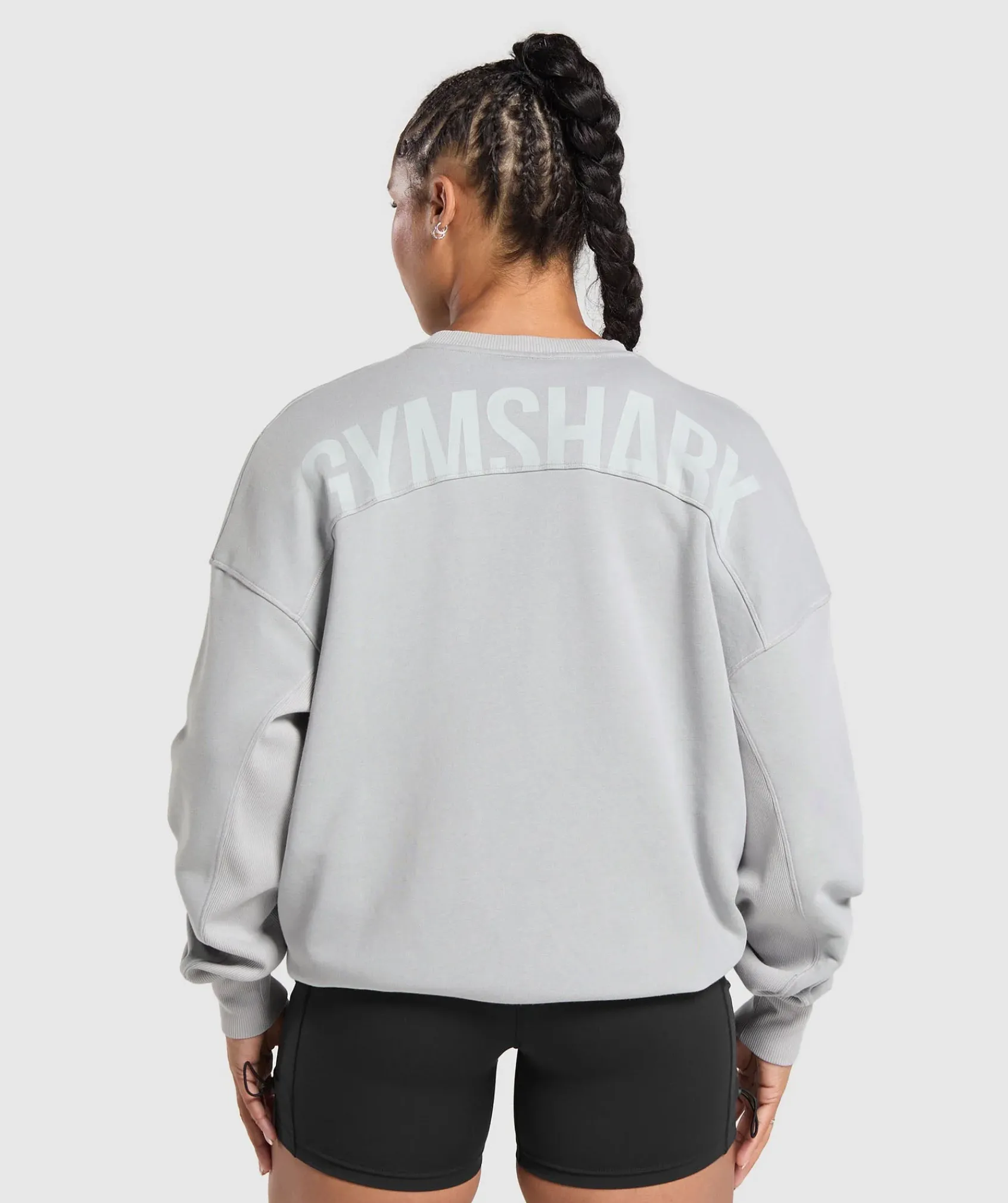 DAMES Gymshark Bedekkende Sportkleding|Hoodies & Truien*Power Washed Sweatshirt