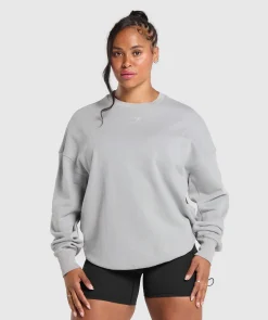 DAMES Gymshark Bedekkende Sportkleding|Hoodies & Truien*Power Washed Sweatshirt