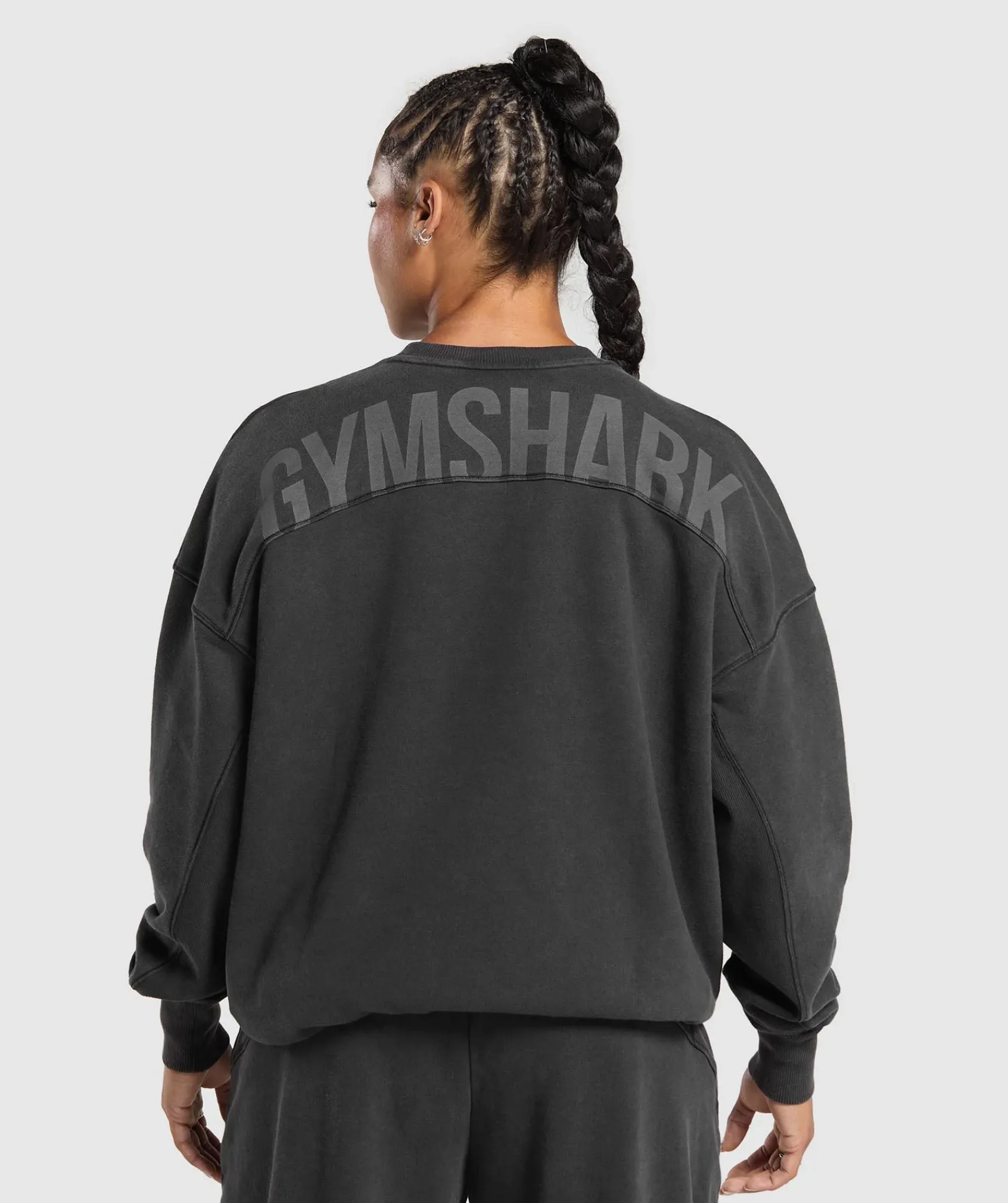 DAMES Gymshark Bedekkende Sportkleding|Hoodies & Truien*Power Washed Sweatshirt
