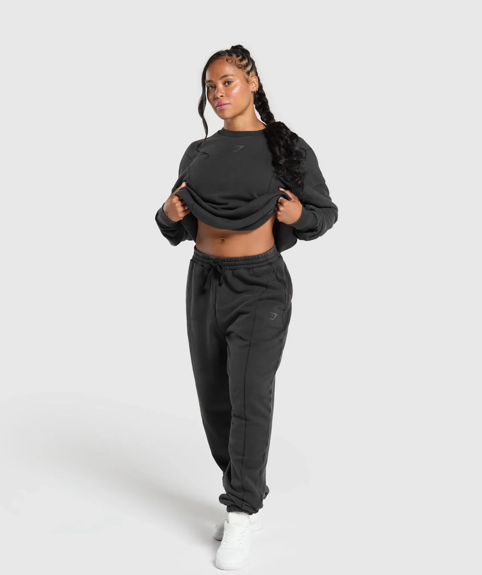 DAMES Gymshark Bedekkende Sportkleding|Hoodies & Truien*Power Washed Sweatshirt