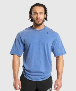 Heren Gymshark T-shirts*Power Washed T-Shirt