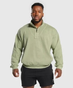 Heren Gymshark Sportjacks|Hoodies & Truien*Premium Legacy 1/4 Zip