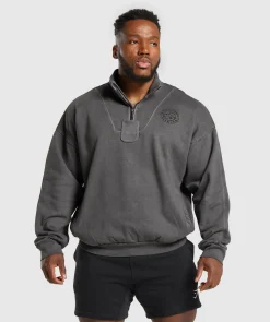 Heren Gymshark Sportjacks|Hoodies & Truien*Premium Legacy 1/4 Zip