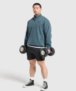 Heren Gymshark Sportjacks|Hoodies & Truien*Premium Legacy 1/4 Zip