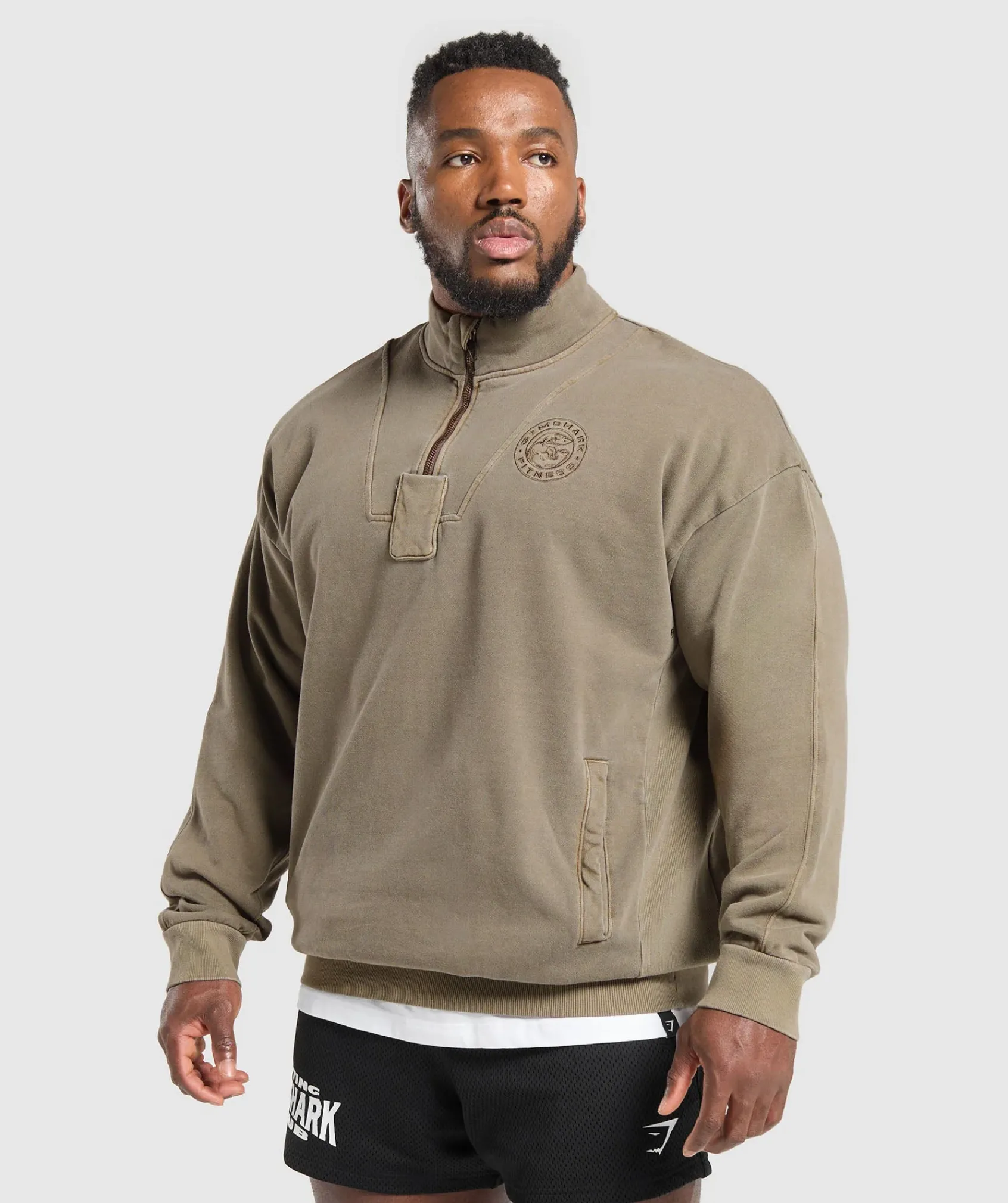 Heren Gymshark Sportjacks|Hoodies & Truien*Premium Legacy 1/4 Zip