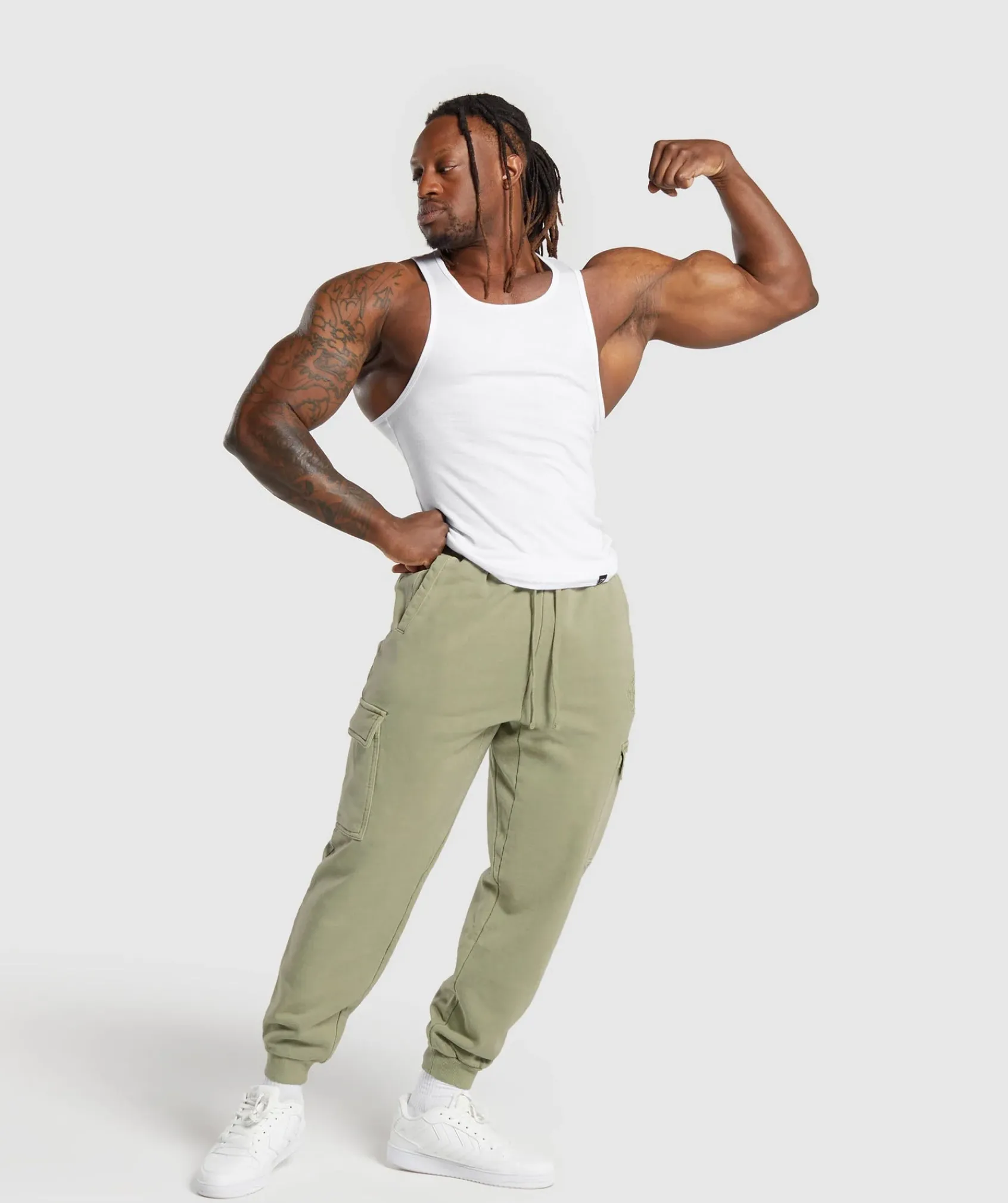 Heren Gymshark Joggingbroeken|Cargobroeken*Premium Legacy Cargo Pants