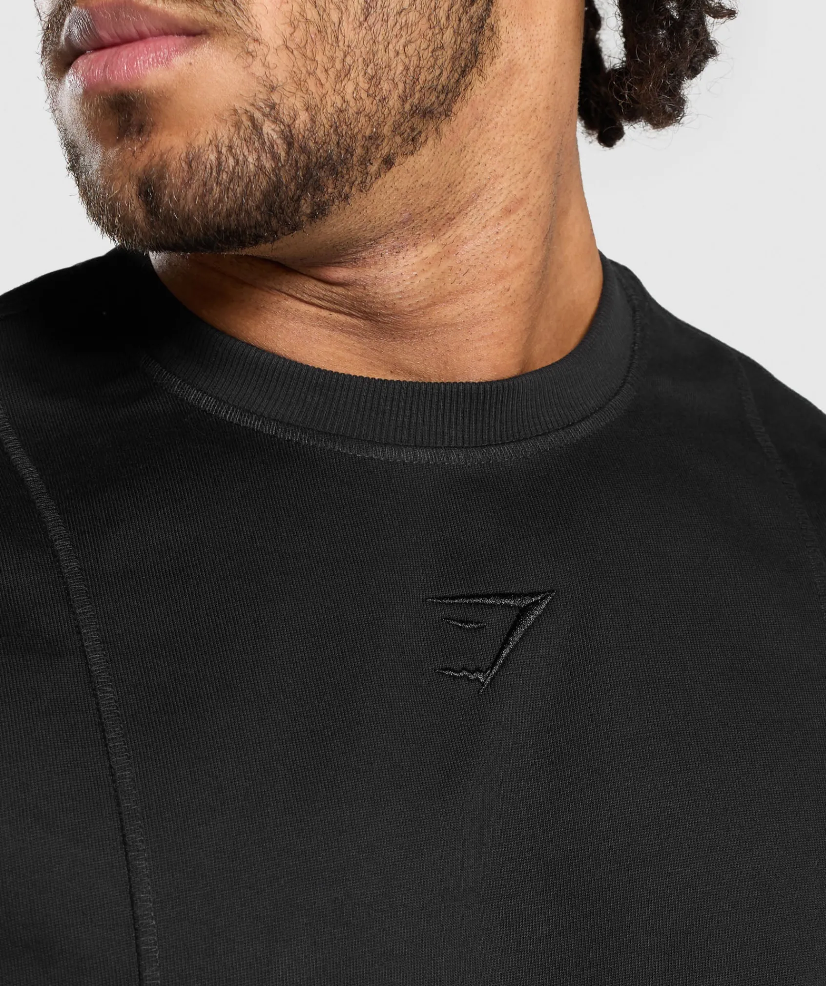 Heren Gymshark Tanktops*Premium Lifting Boxy Cut Off Tank