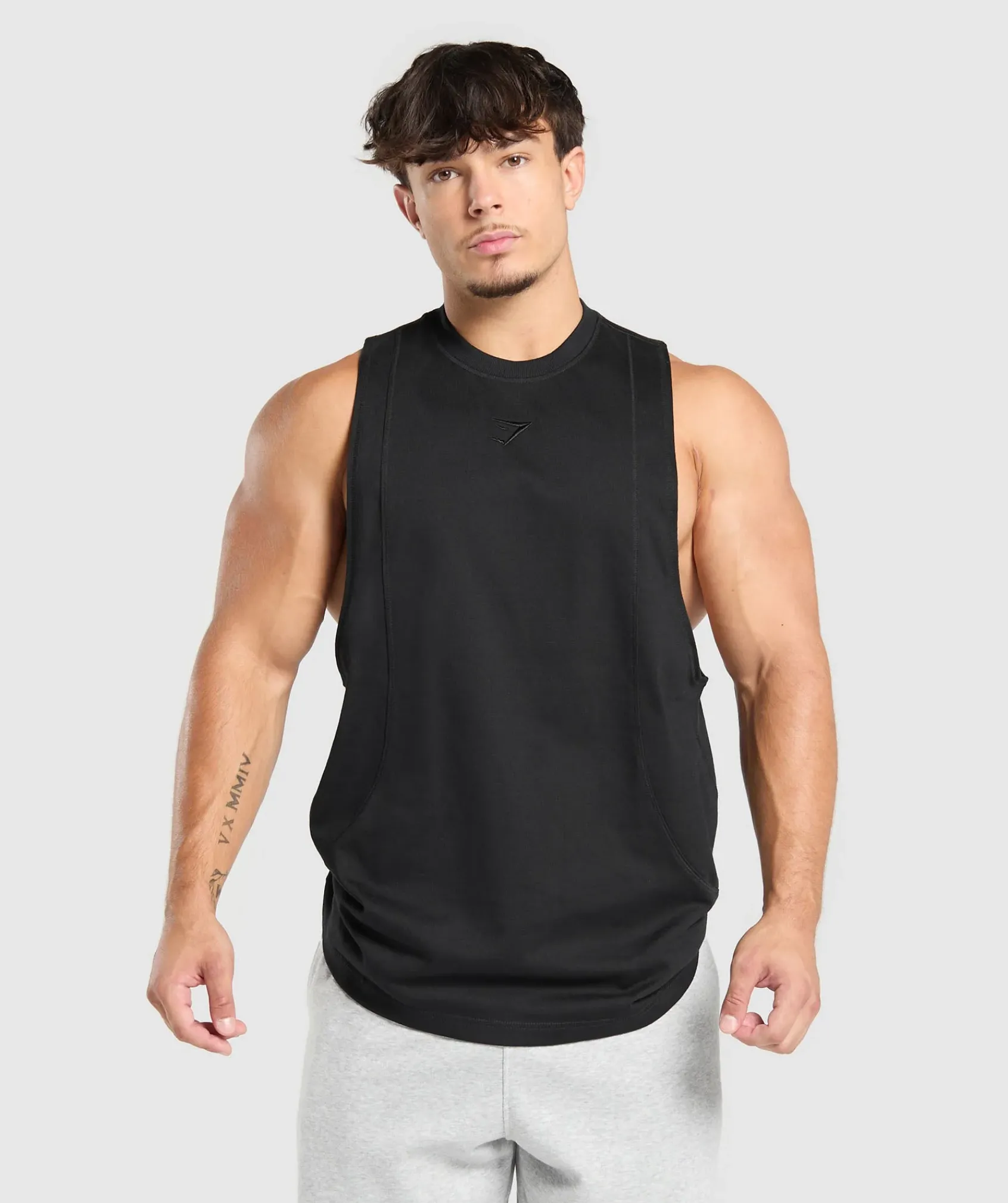 Heren Gymshark Tanktops*Premium Lifting Drop Arm Tank