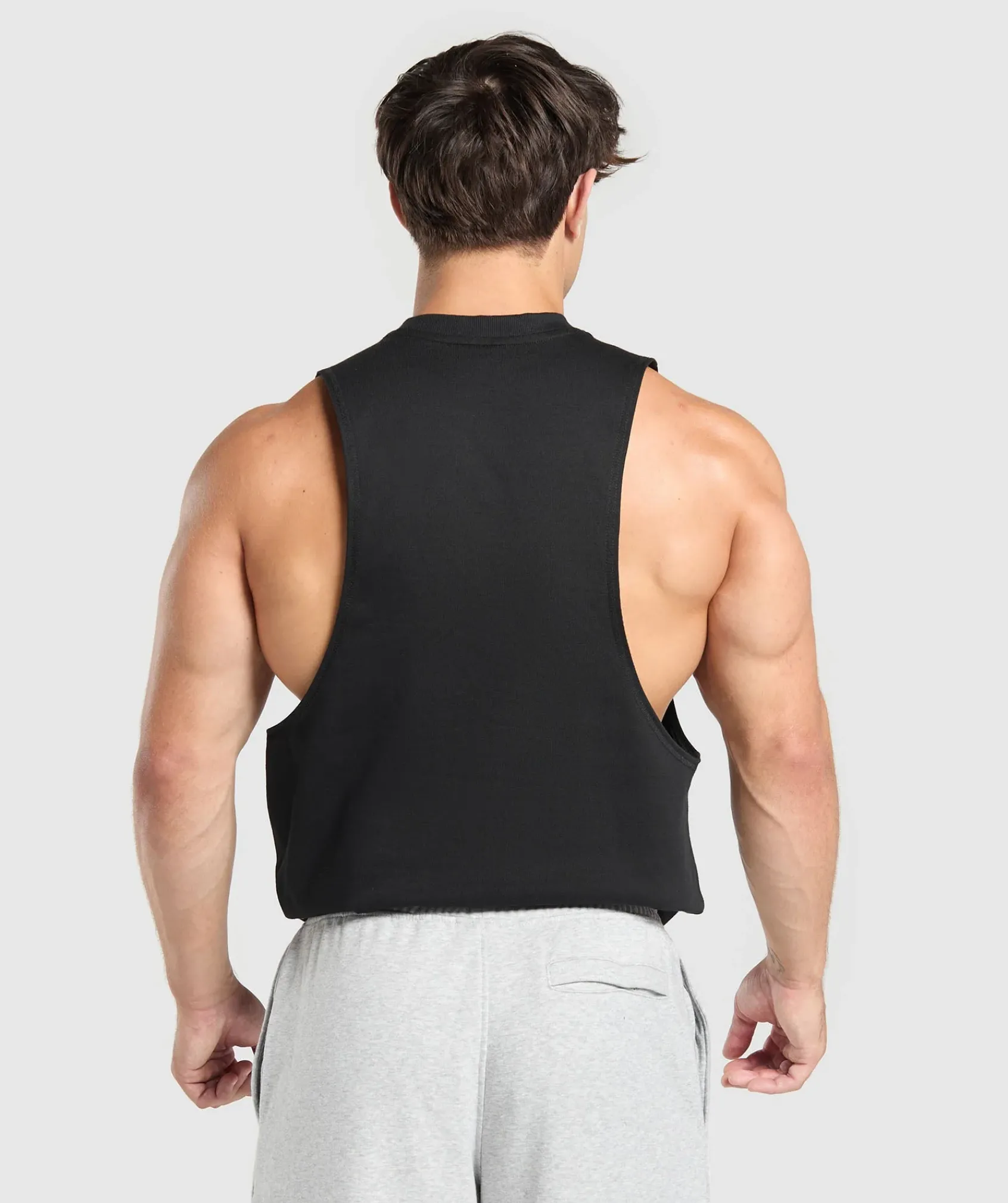 Heren Gymshark Tanktops*Premium Lifting Drop Arm Tank