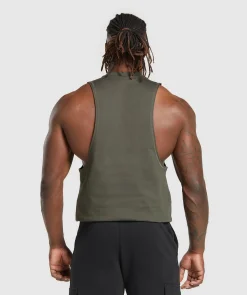 Heren Gymshark Tanktops|T-shirts*Premium Lifting Drop Arm Tank