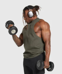 Heren Gymshark Tanktops|T-shirts*Premium Lifting Drop Arm Tank