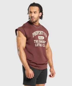 Heren Gymshark Tanktops*Property Of Cut Off Tank