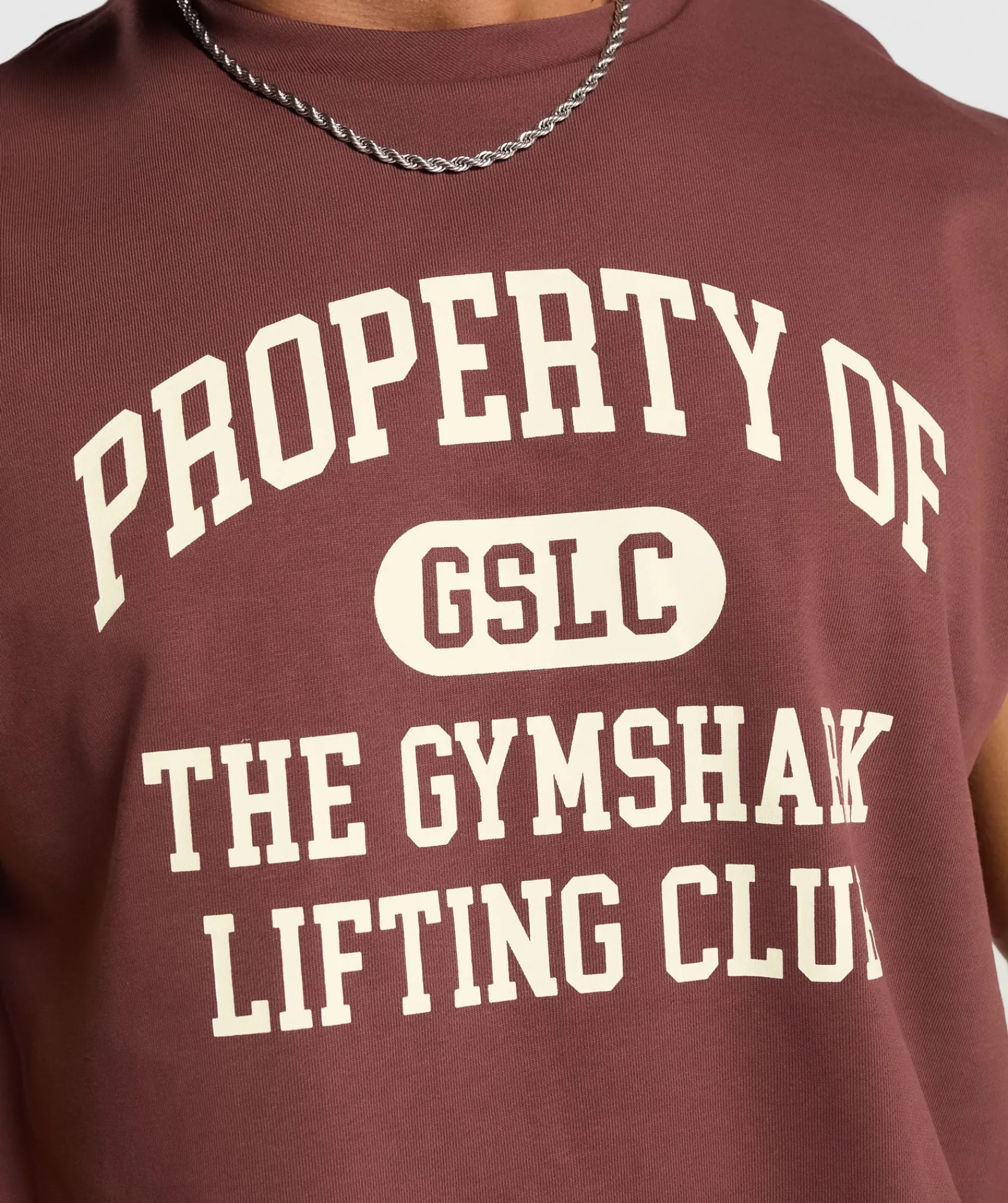 Heren Gymshark Tanktops*Property Of Cut Off Tank