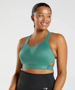 DAMES Gymshark Sport-bh's*Racerback High Support Sports Bra