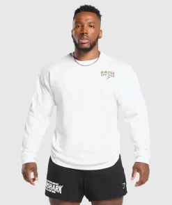 Heren Gymshark T-shirts*Raise The Bar Long Sleeve T-Shirt