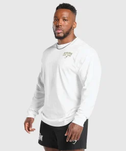 Heren Gymshark T-shirts*Raise The Bar Long Sleeve T-Shirt