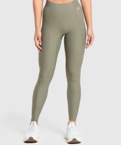 DAMES Gymshark Leggings Met Zakken*Raw Cut Legging