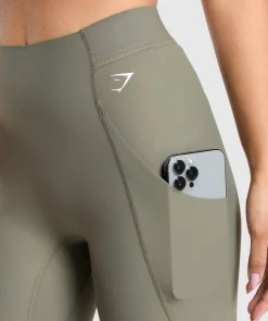 DAMES Gymshark Leggings Met Zakken*Raw Cut Legging