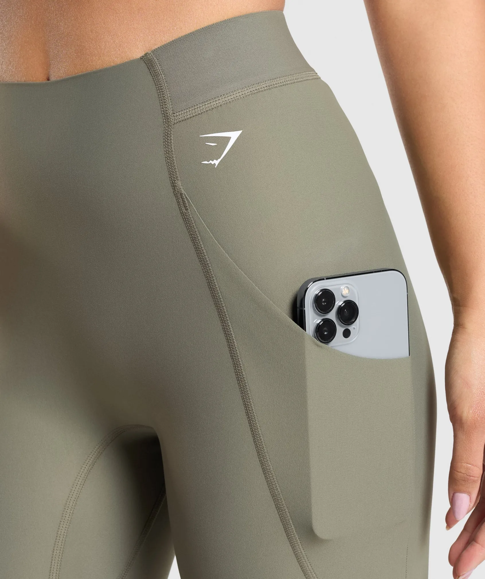 DAMES Gymshark Leggings Met Zakken*Raw Cut Legging