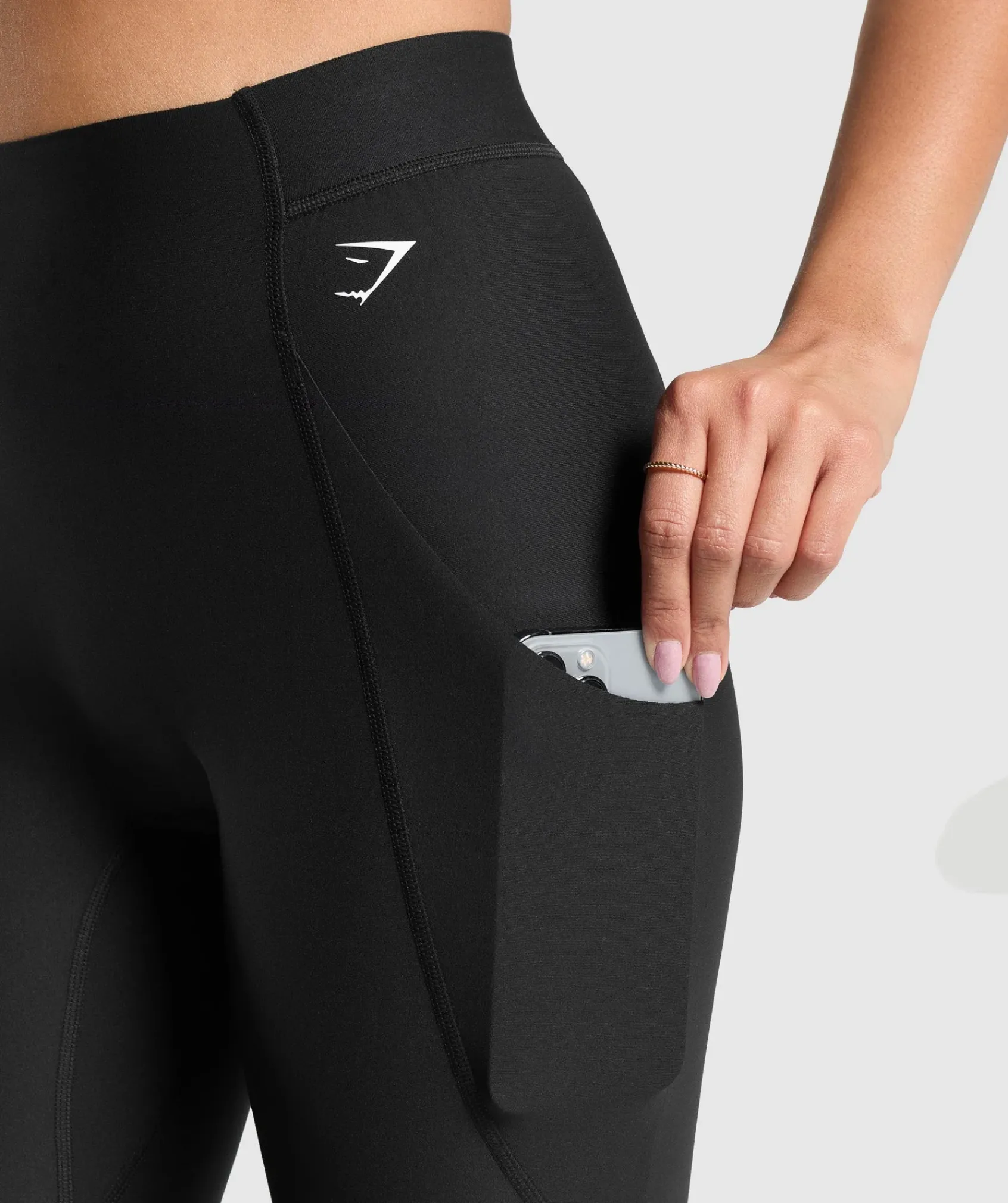 DAMES Gymshark Leggings|Leggings Met Zakken*Raw Cut Leggings