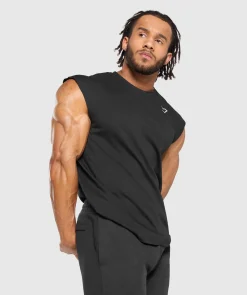 Heren Gymshark Tanktops|T-shirts*React Cut Off Tank