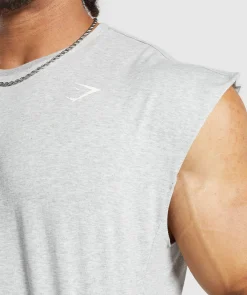 Heren Gymshark Tanktops|T-shirts*React Cut Off Tank
