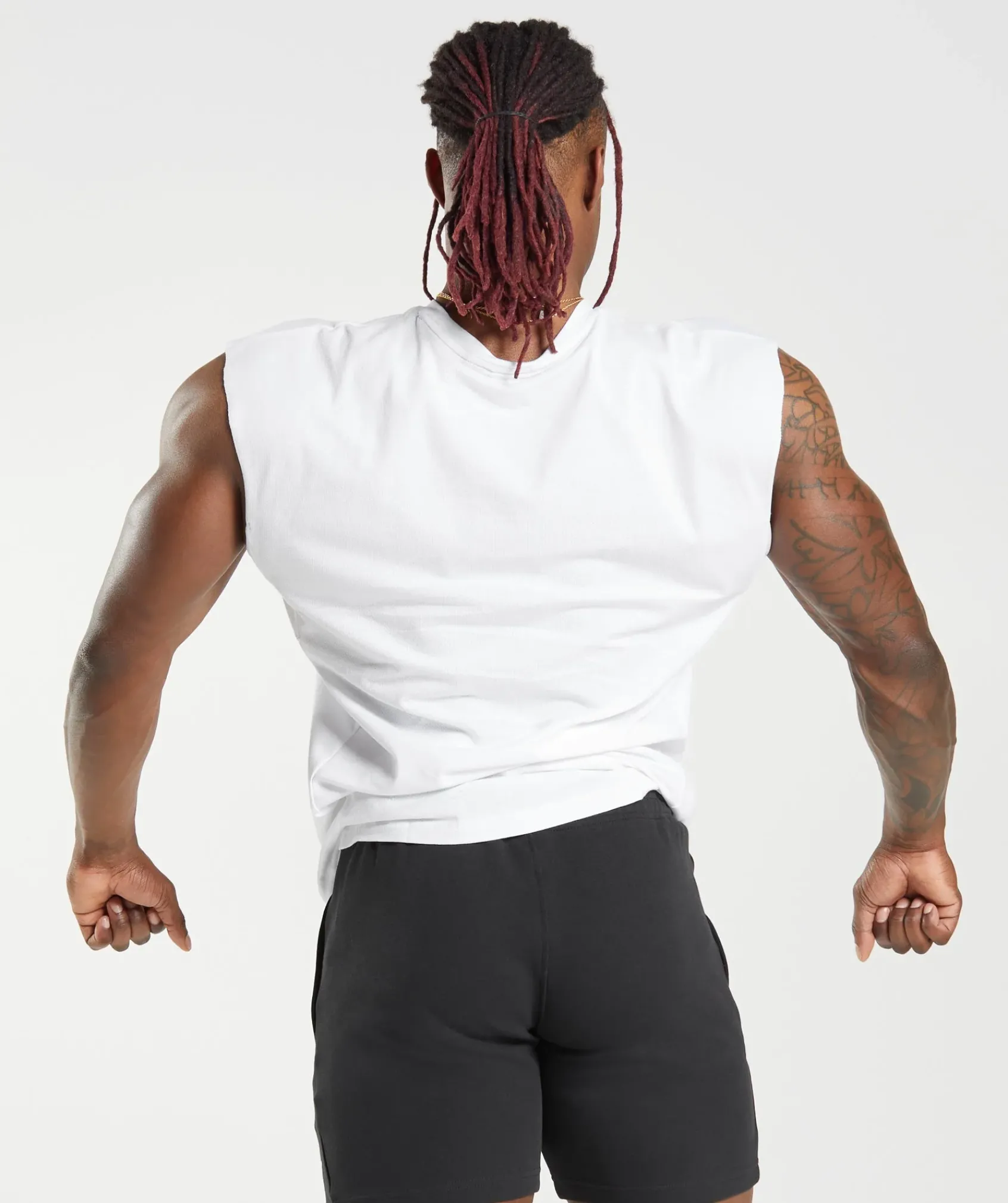 Heren Gymshark Tanktops|T-shirts*React Cut Off Tank