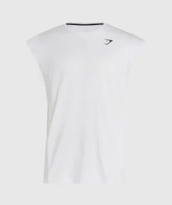 Heren Gymshark Tanktops|T-shirts*React Cut Off Tank