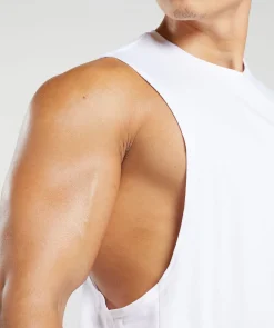 Heren Gymshark Tanktops*React Drop Arm Tank
