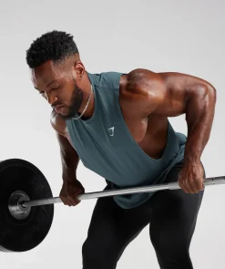 Heren Gymshark Tanktops|T-shirts*React Drop Arm Tank