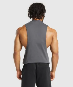 Heren Gymshark Tanktops*React Drop Arm Tank