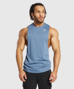 Heren Gymshark Tanktops*React Drop Arm Tank