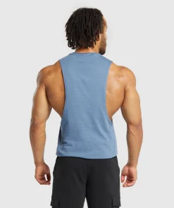 Heren Gymshark Tanktops*React Drop Arm Tank
