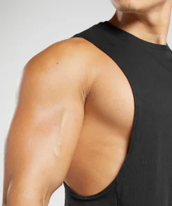 Heren Gymshark Tanktops*React Drop Arm Tank